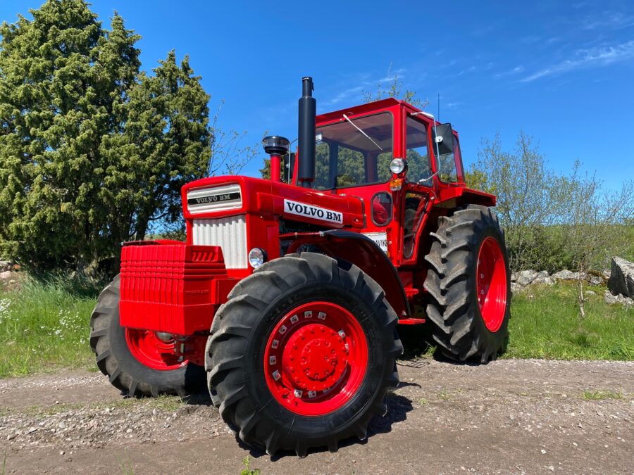 En praktfull Volvo BM 814 i toppskick. 