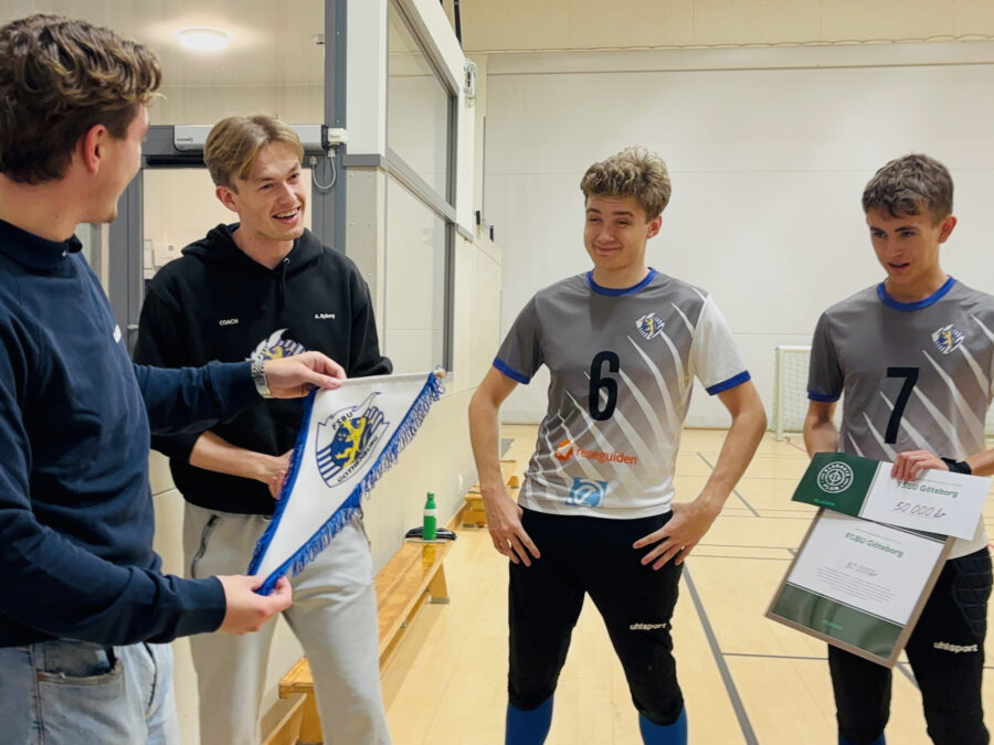 FSBU Goalball mottagare av Klaravik Plan-sponsring 2025