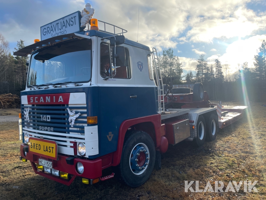 Scania 140 &ndash; nia p&aring; listan &ouml;ver veteranlastbilar.